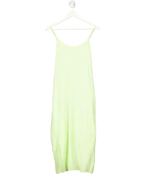 & Other Stories Green Paris Atelier Slip Midi Dress UK 10