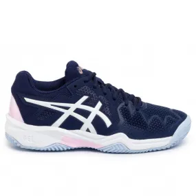 ASICS Gel-Resolution 8 Clay Gs 1044A019 Peacoat/Cotton Candy 401 Trainers 39 children