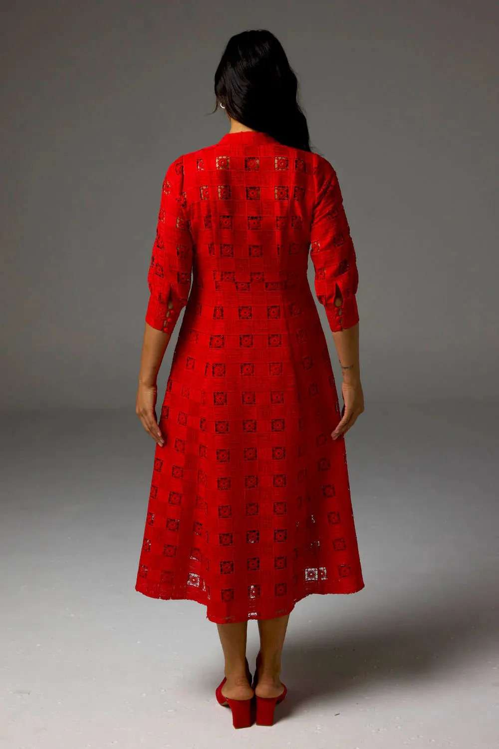 Beguile Dress  -  Fire