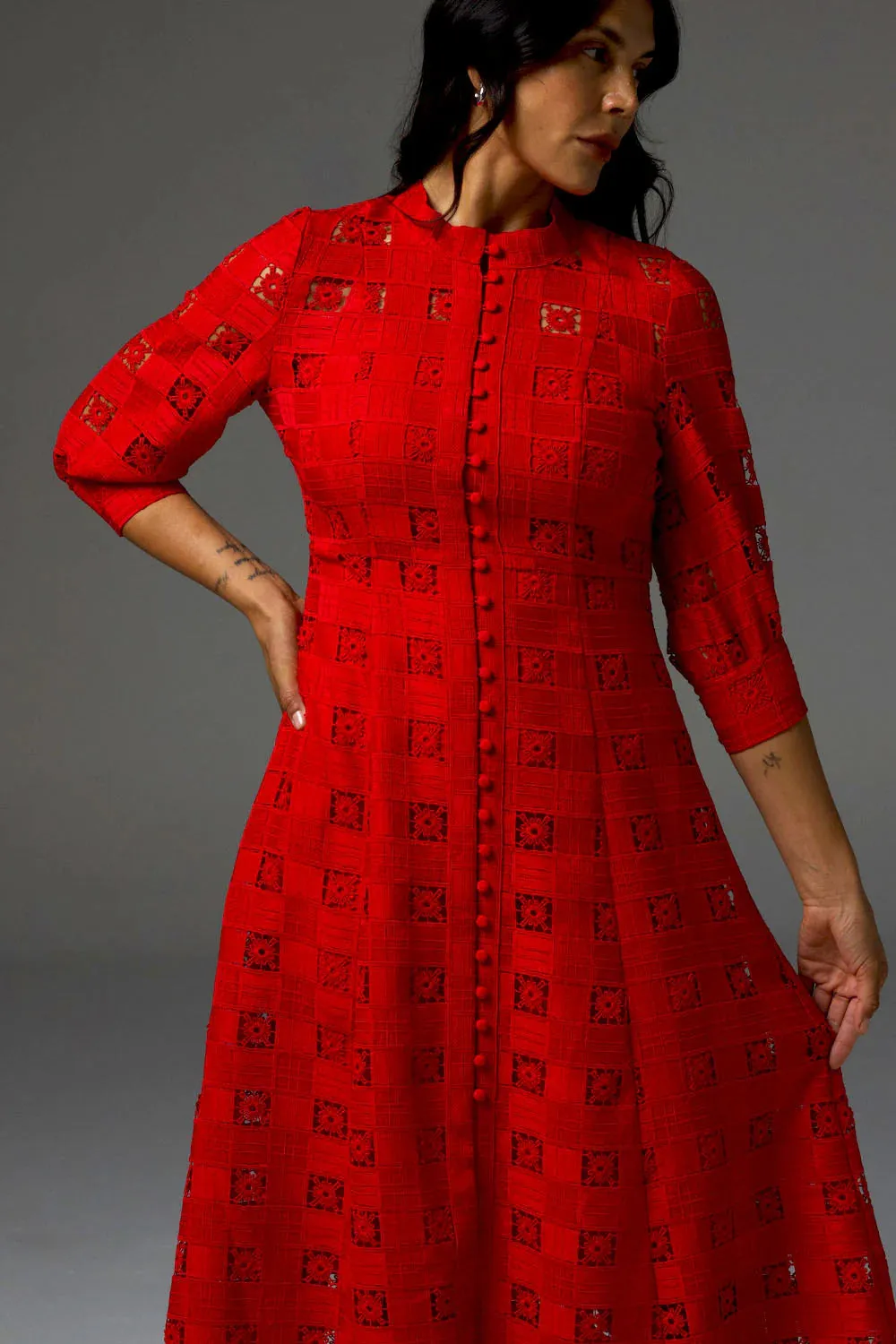 Beguile Dress  -  Fire