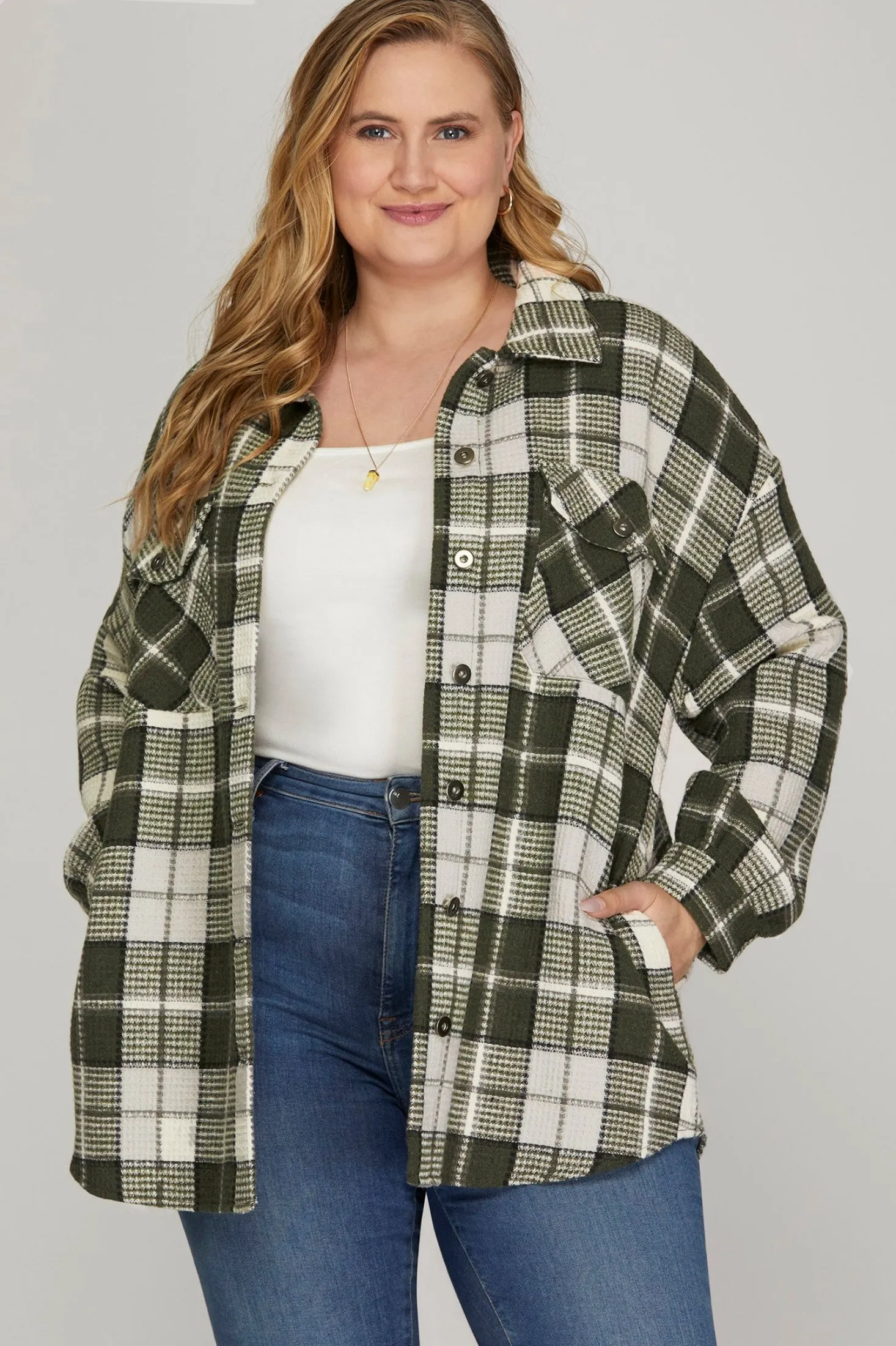 Bishop Plaid Shacket