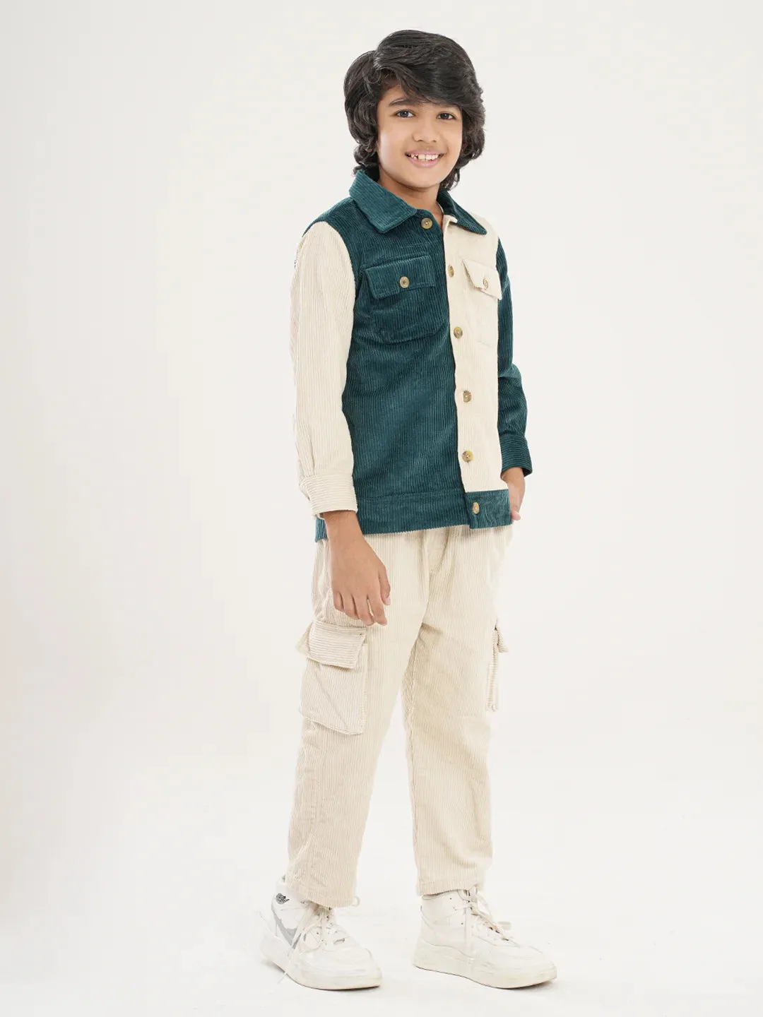 Boys Cordroy Shacket