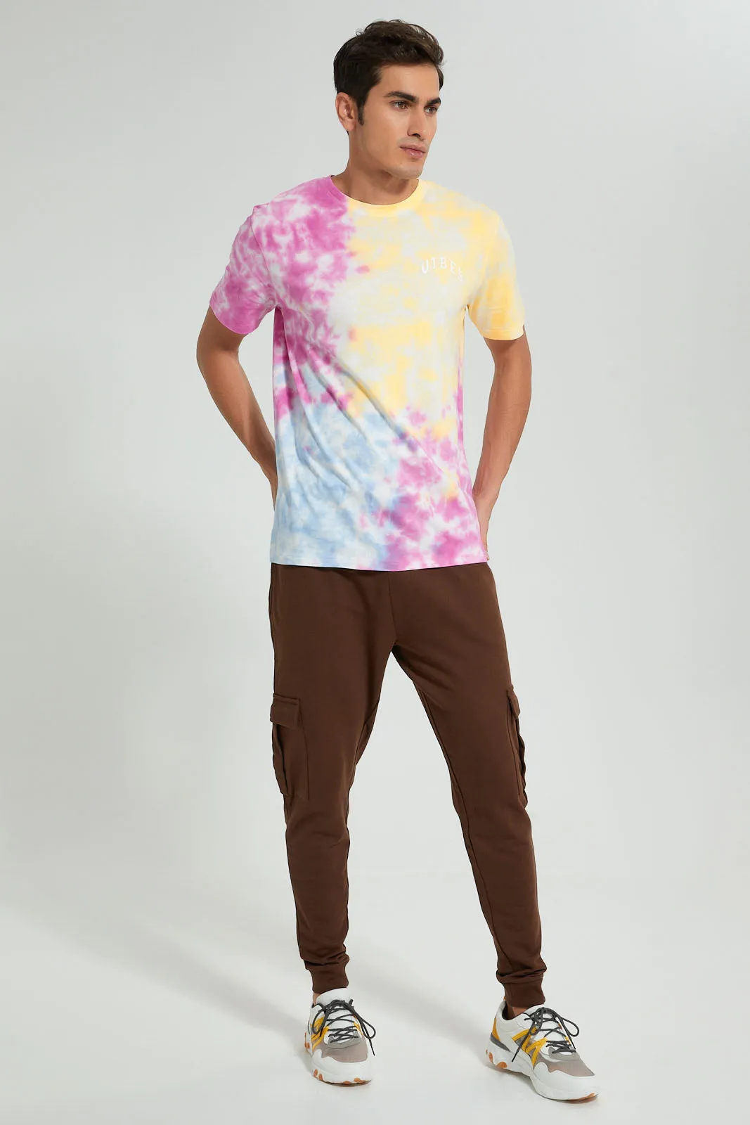 Brown Cargo Jogger