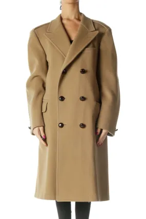 Brown Peacoat