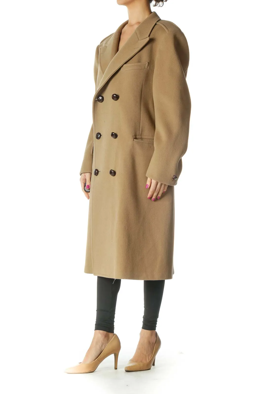 Brown Peacoat