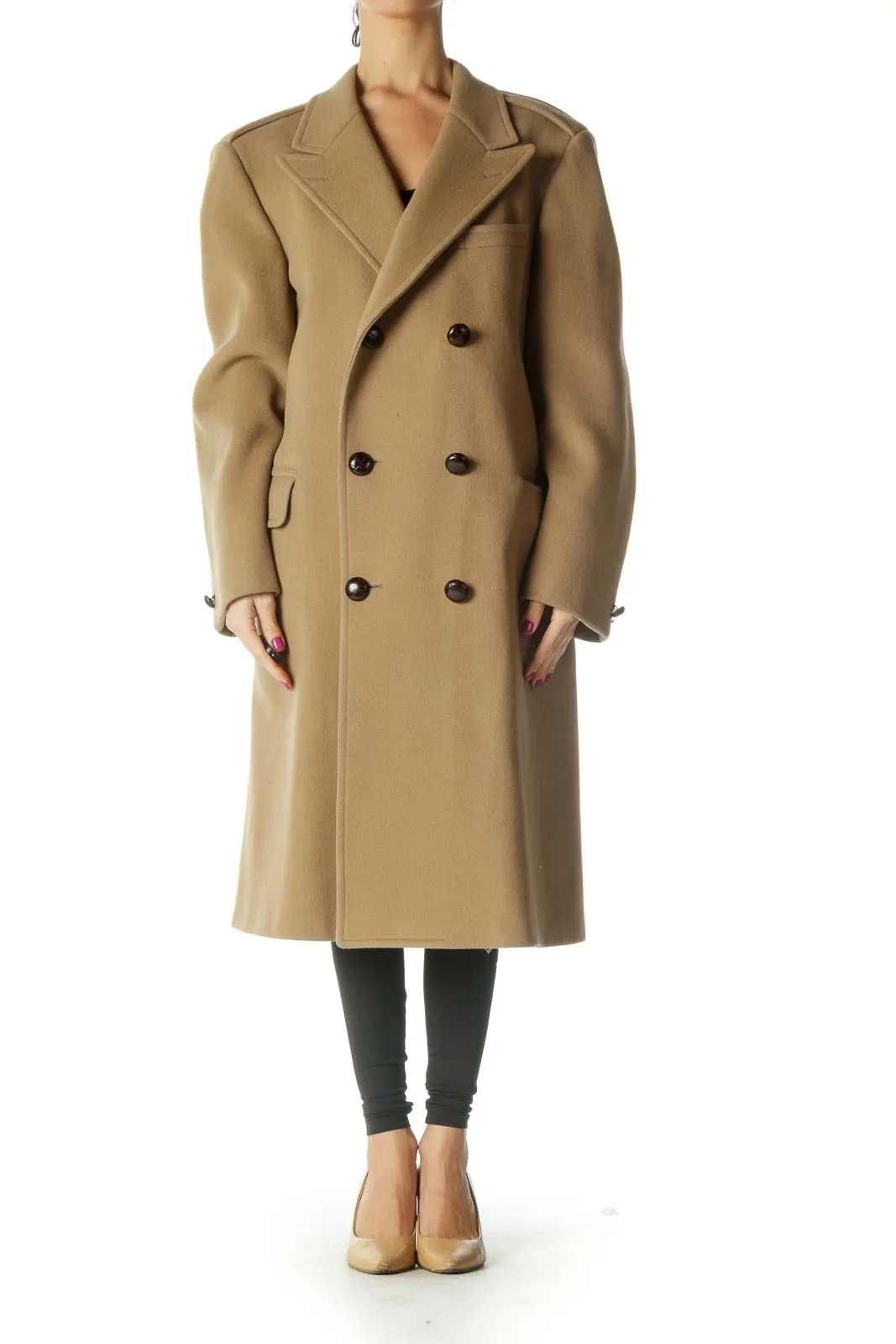 Brown Peacoat