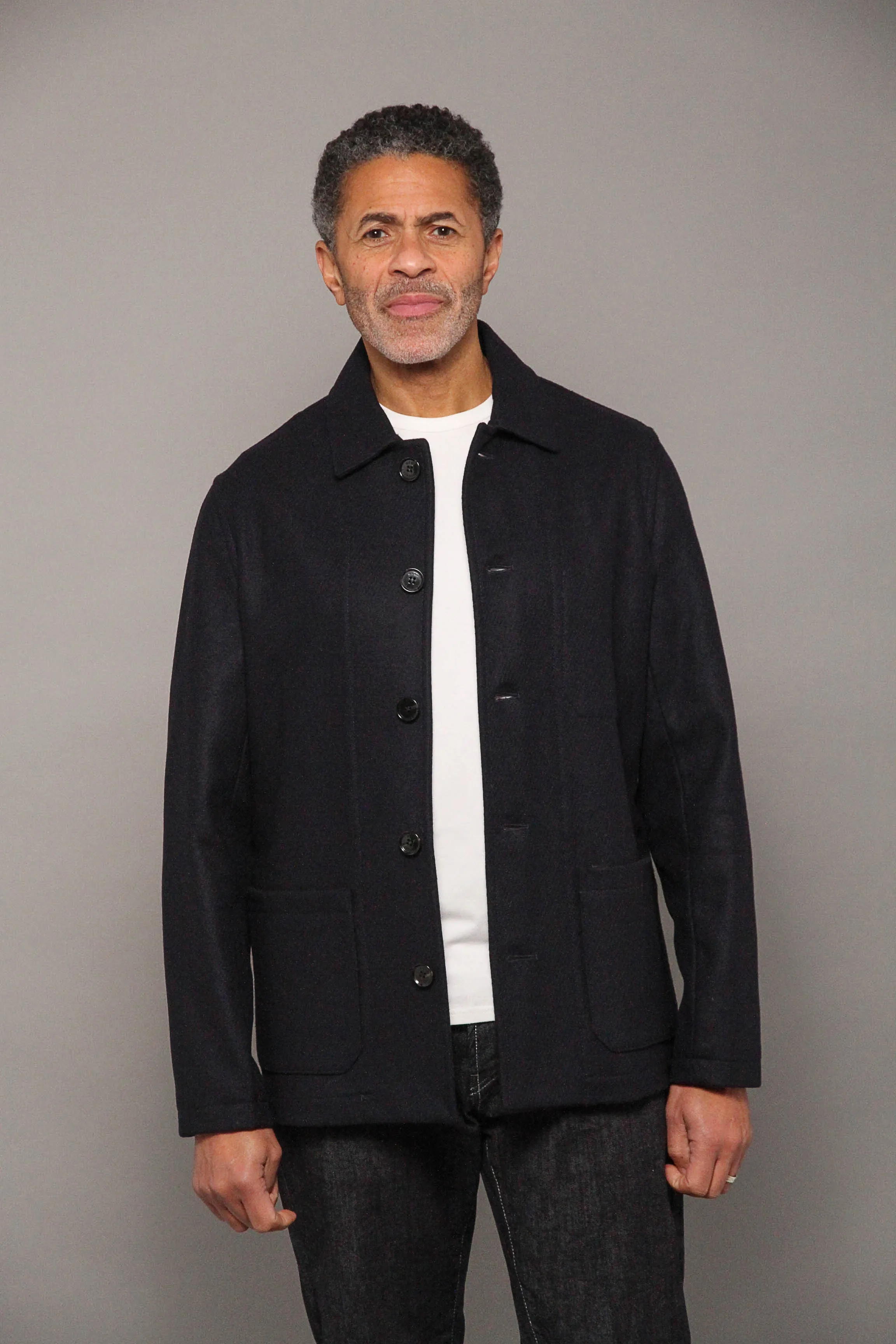 Chiltern Shacket - Dark Navy Twill