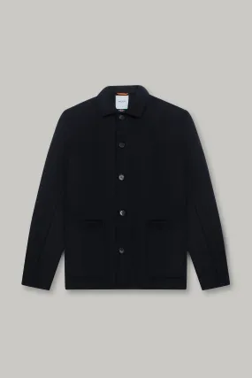 Chiltern Shacket - Dark Navy Twill