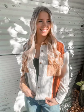 Color Block Cutie Corded Top