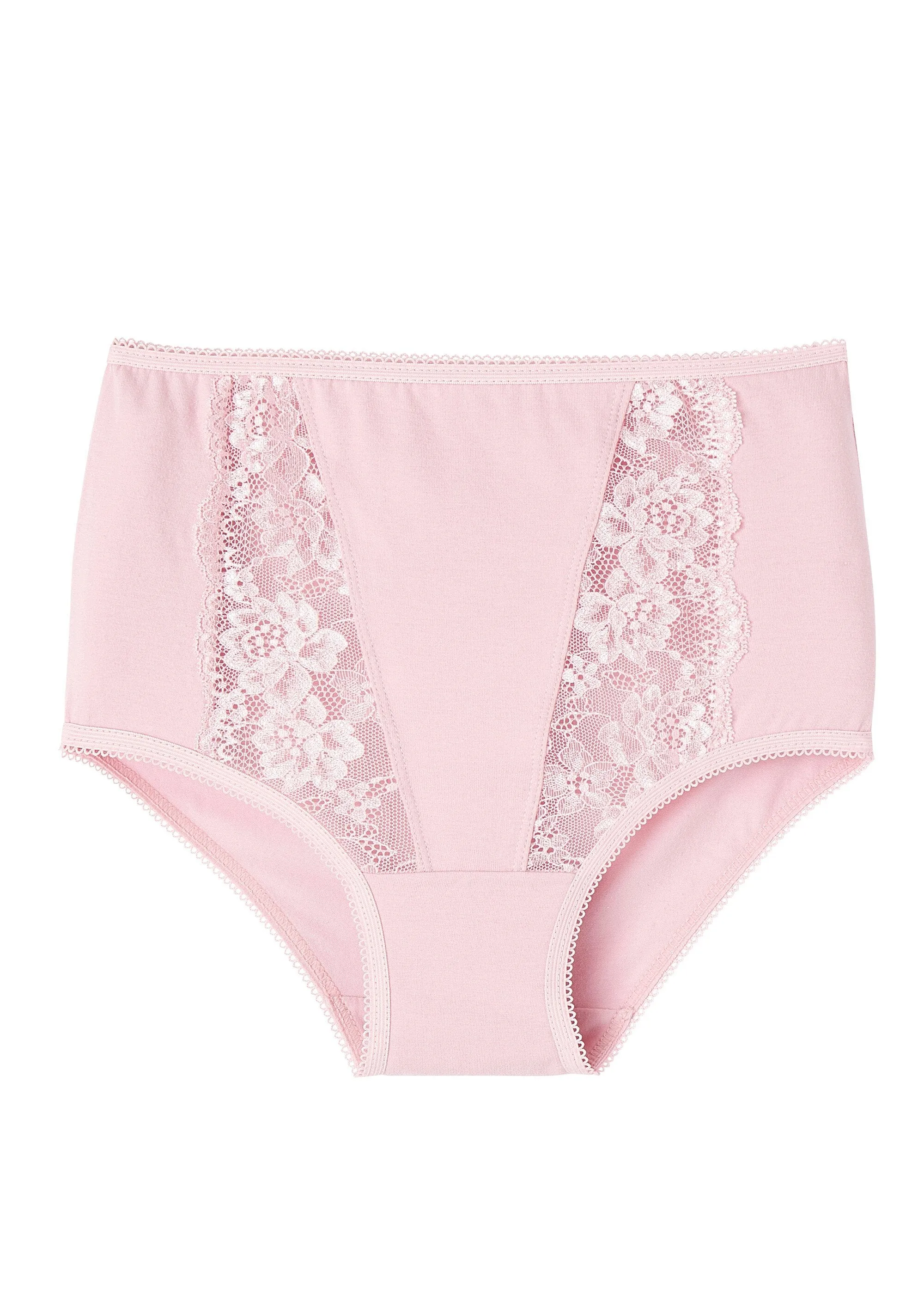 Culotte taille haute dentelle - lot de 3