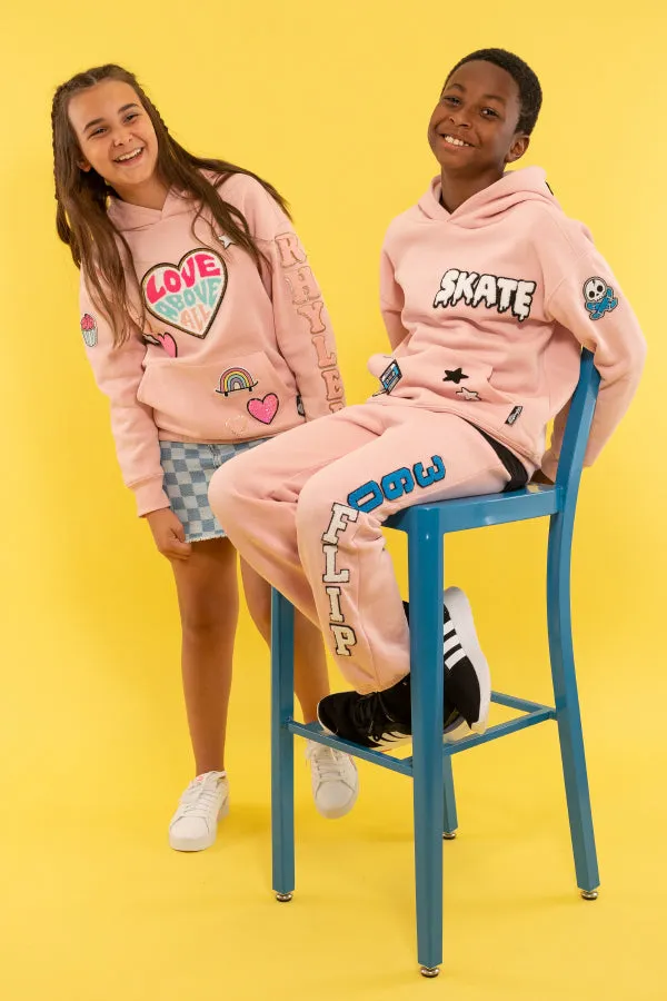 Design Your Own Patched Pullover Hoodie
