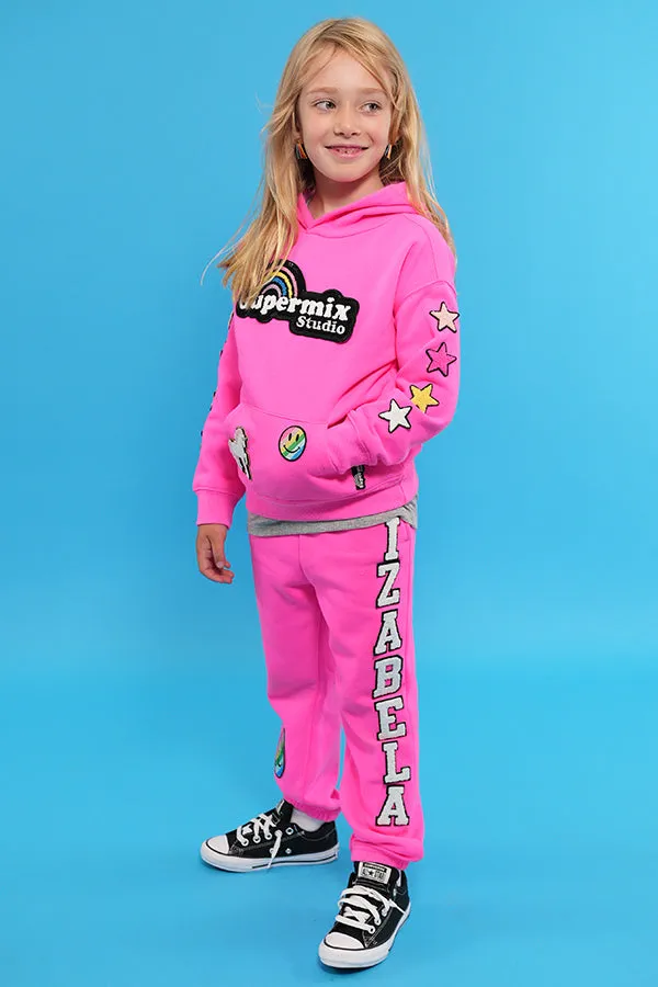 Design Your Own Patched Pullover Hoodie