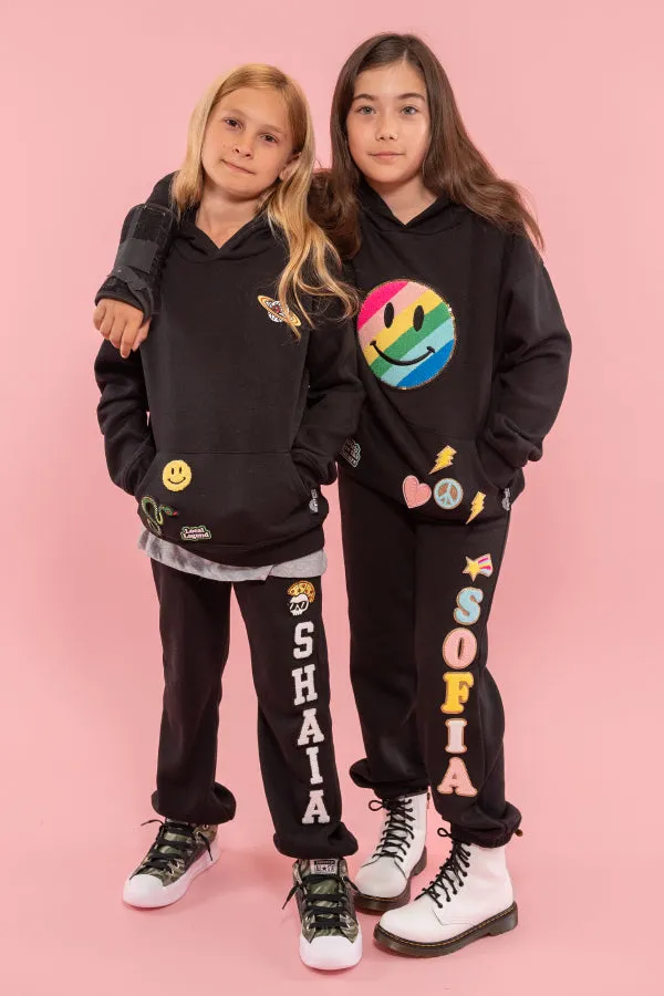 Design Your Own Patched Pullover Hoodie