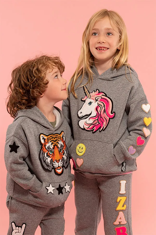 Design Your Own Patched Pullover Hoodie