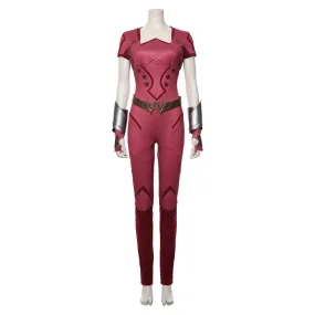 Donna Troy Titans Season 2 Jumpsuit Uniform Cosplay Costume