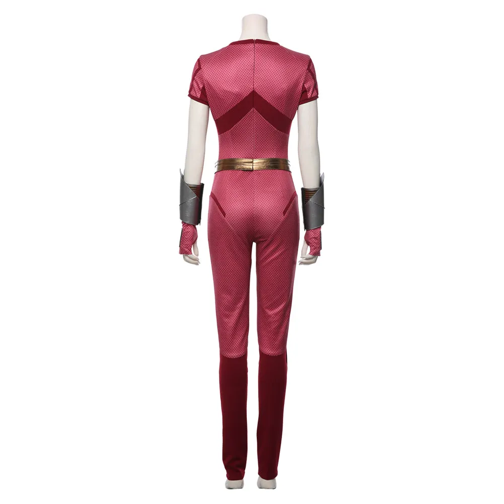 Donna Troy Titans Season 2 Jumpsuit Uniform Cosplay Costume