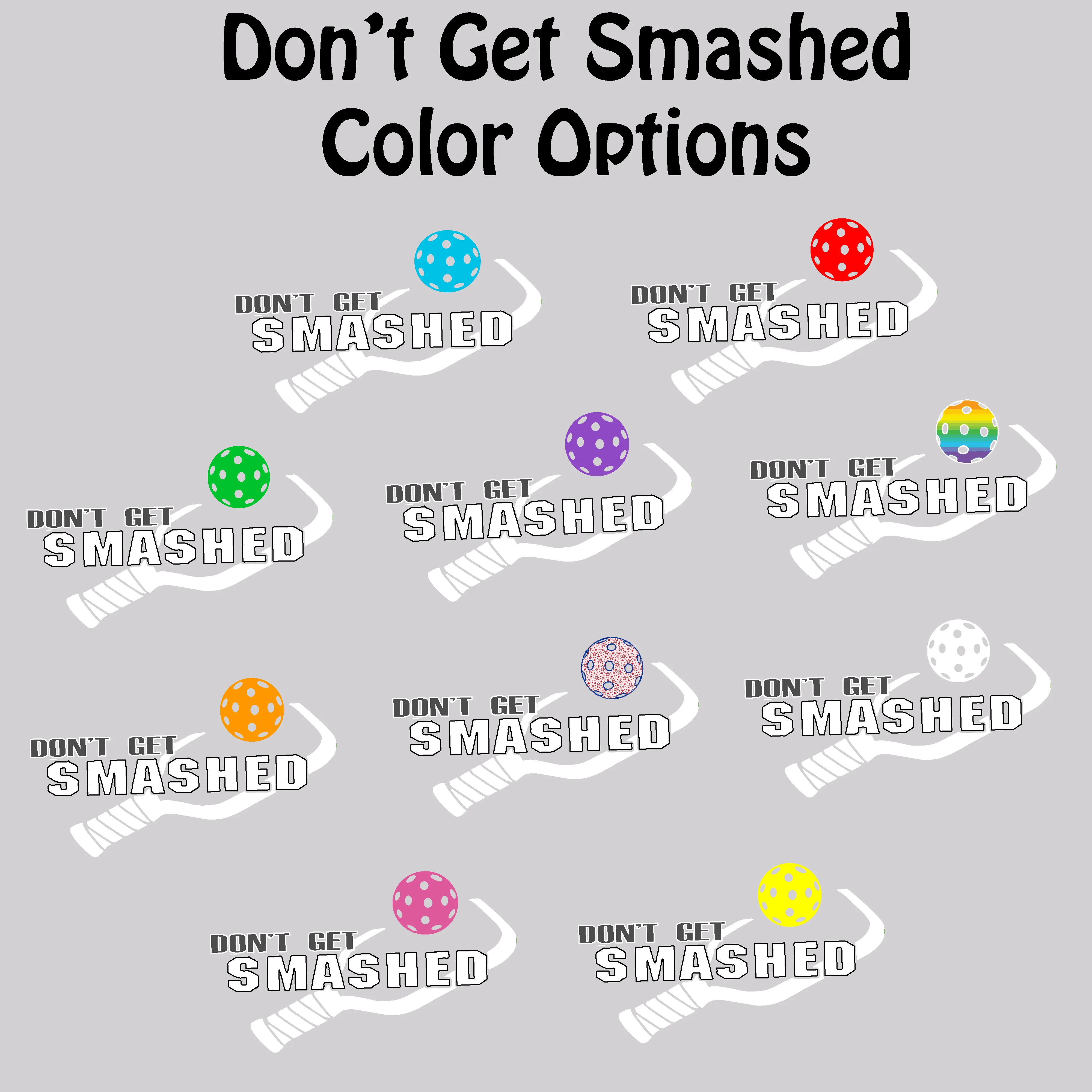 Don't Get Smashed (Pickleball Color Cyan Orange Pink) Customizable | Women's 1/4 Zip Pullover Athletic Shirt | 100% Polyester