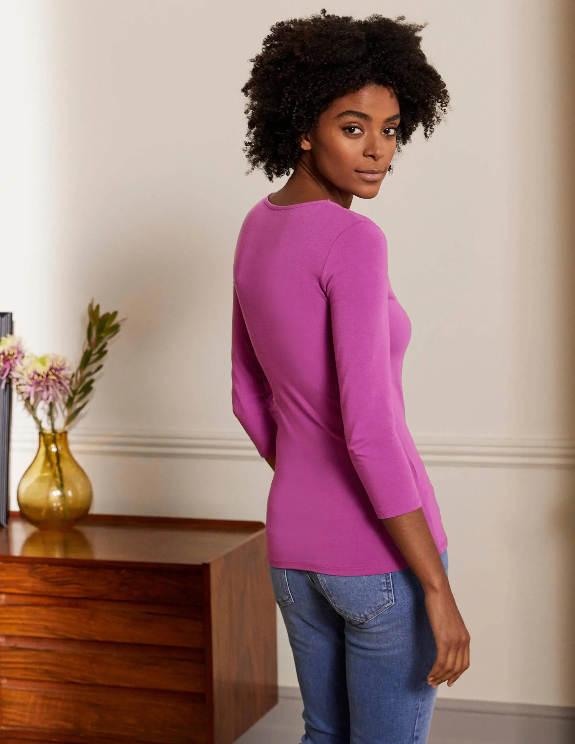 Double Layer Front Top-Regal Purple