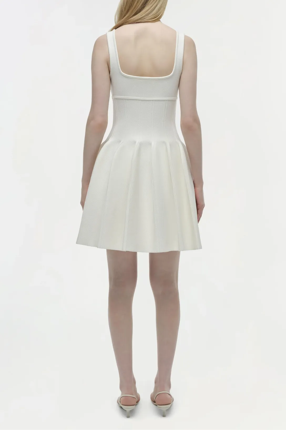 Elektra Knit Mini Dress | Ivory