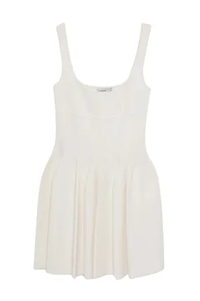 Elektra Knit Mini Dress | Ivory