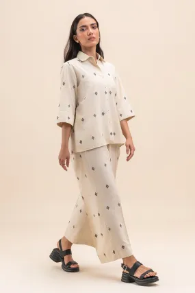 EMBROIDERED COORD SET