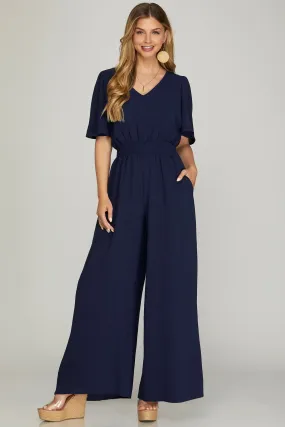 FINAL SALE My Ideal Outfit Wide Leg Jumpsuit