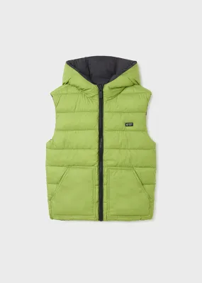 Gilet Reversibile Verde