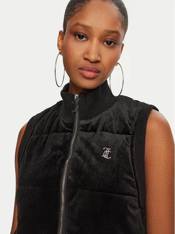 gilet thunder velour  juicy couture