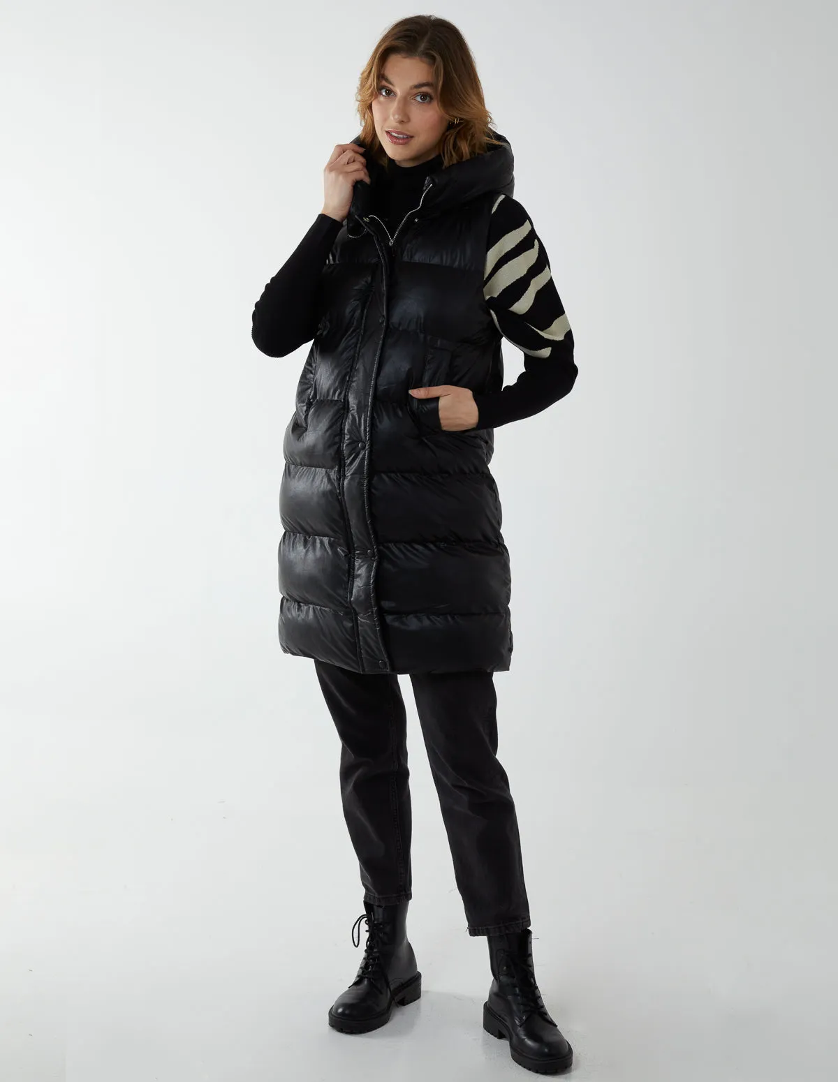 Hooded Puffer Gilet