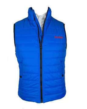 Hugo Boss Padded Gilet Slim Fit Bright Blue Bodywarmer S FINAL SALE