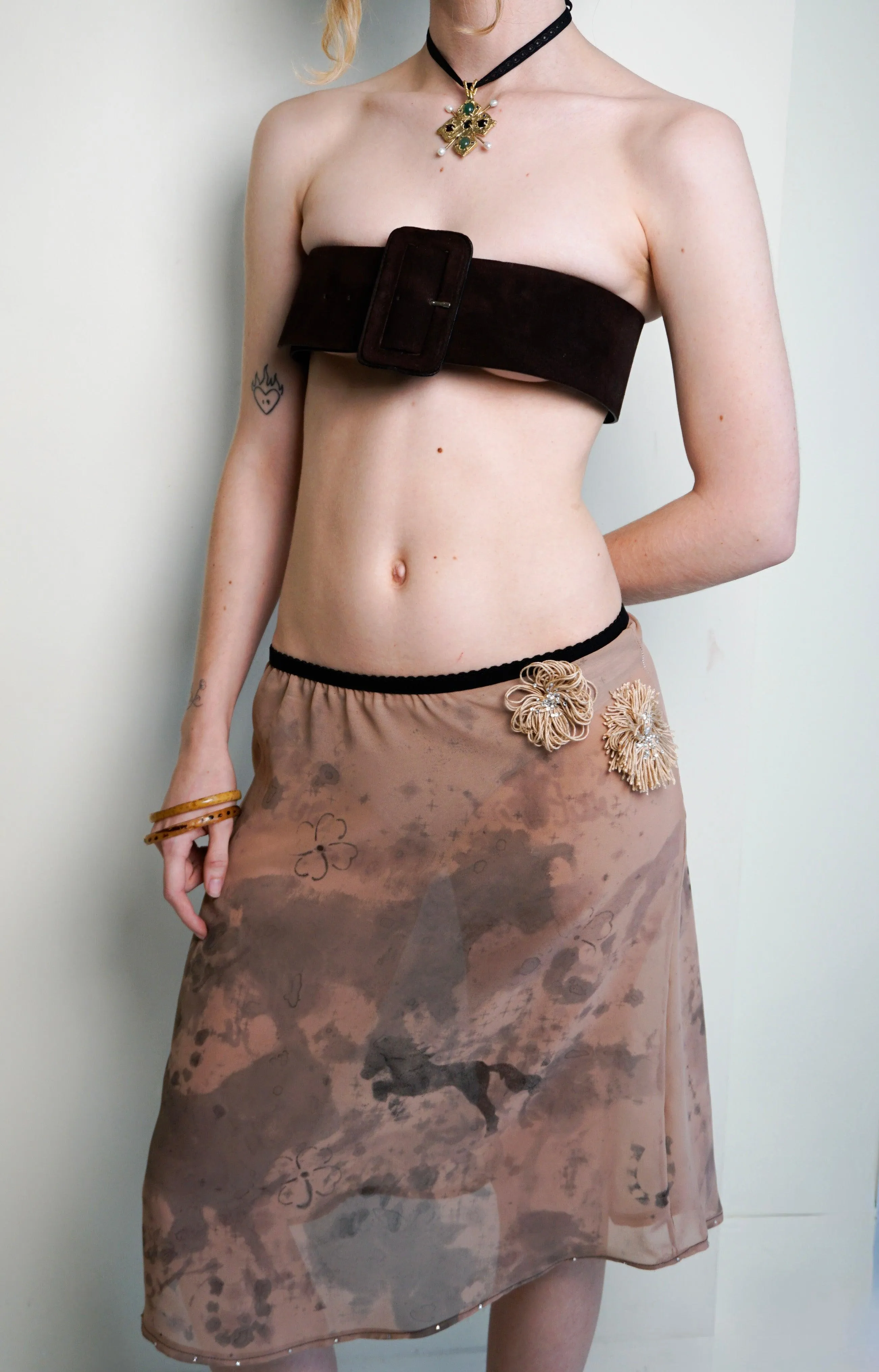Ink Pot Slip Skirt