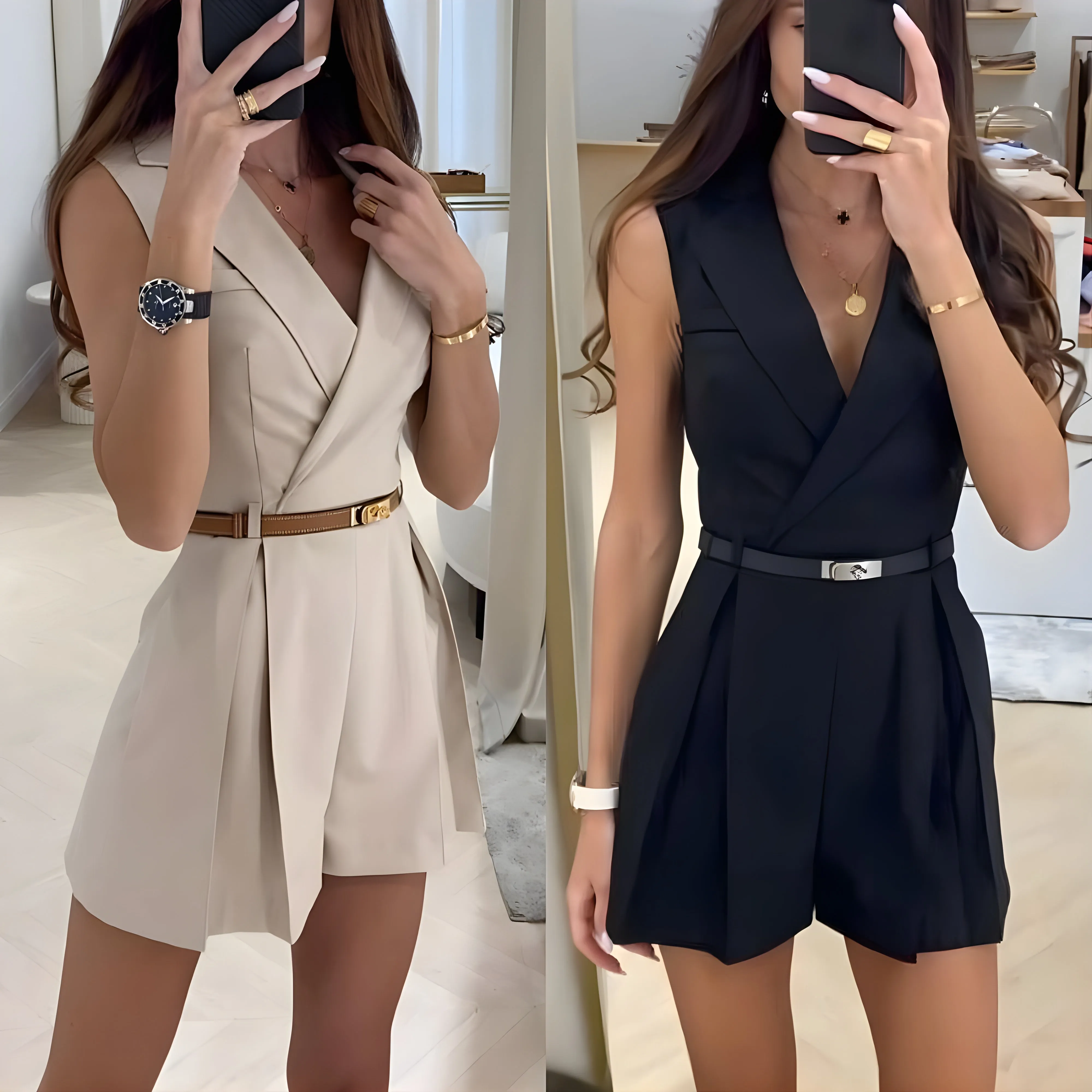Isla™ | Classy Sleeveless Jumpsuit