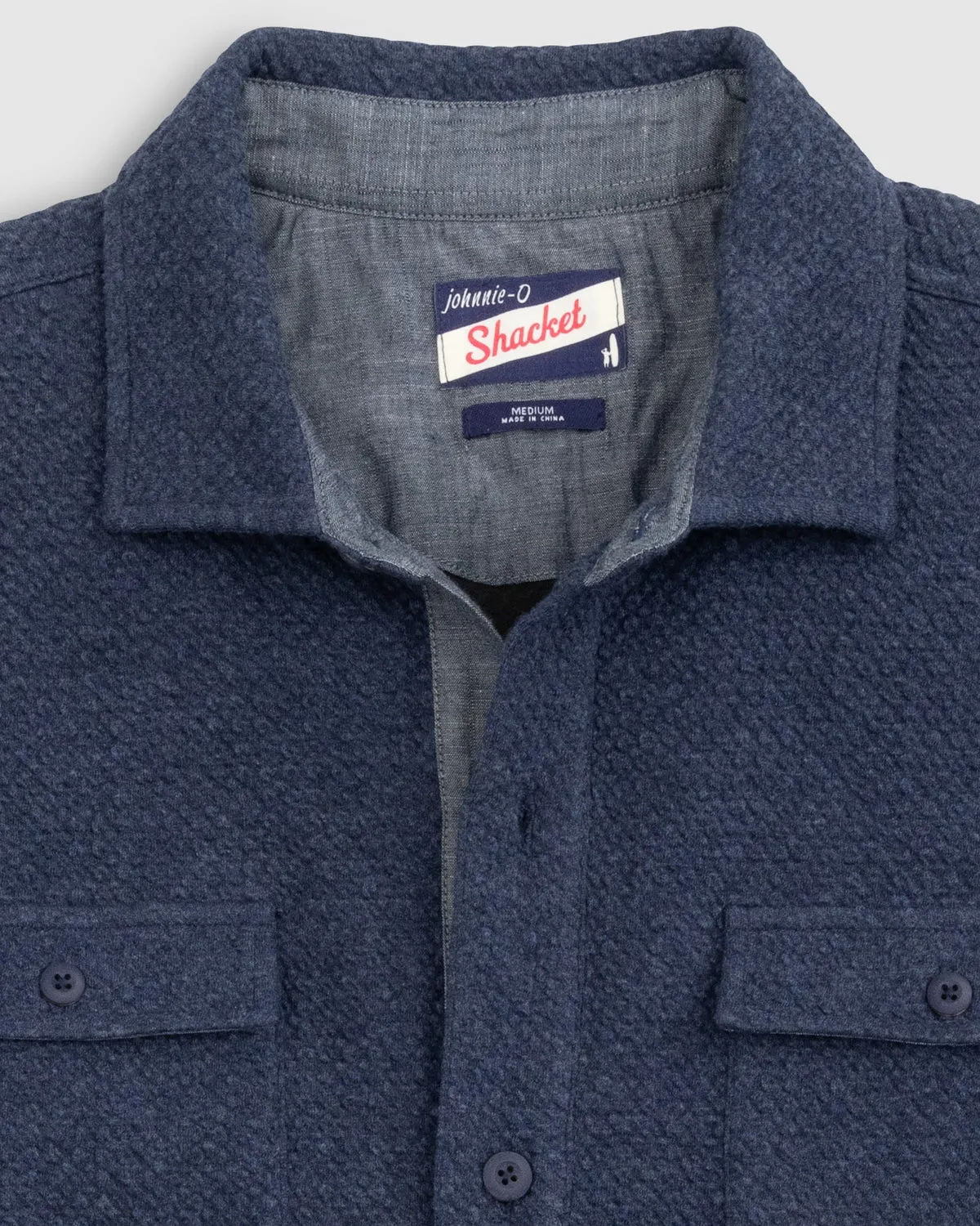 Johnnie-O - Andre - Shacket - Indigo