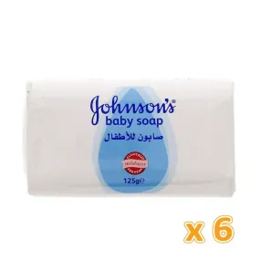 Johnson's Baby Soap (6 x 125 gm)