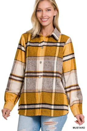 Lauren Gold Plaid Shacket