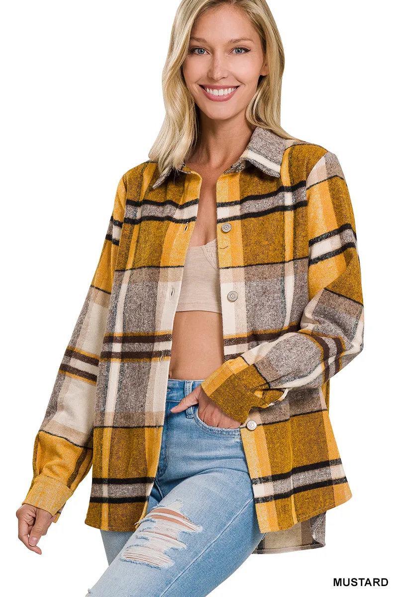 Lauren Gold Plaid Shacket