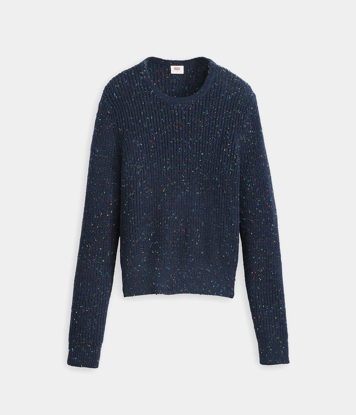 LEVI'S WOMENS SNOWFLAKE PULLOVER A9283-0005 BLUE BLAZER CONFETTI
