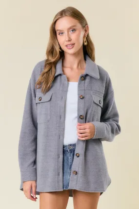 Liam Button Down Shirt Jacket