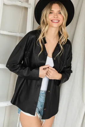 Lightweight Faux Shacket