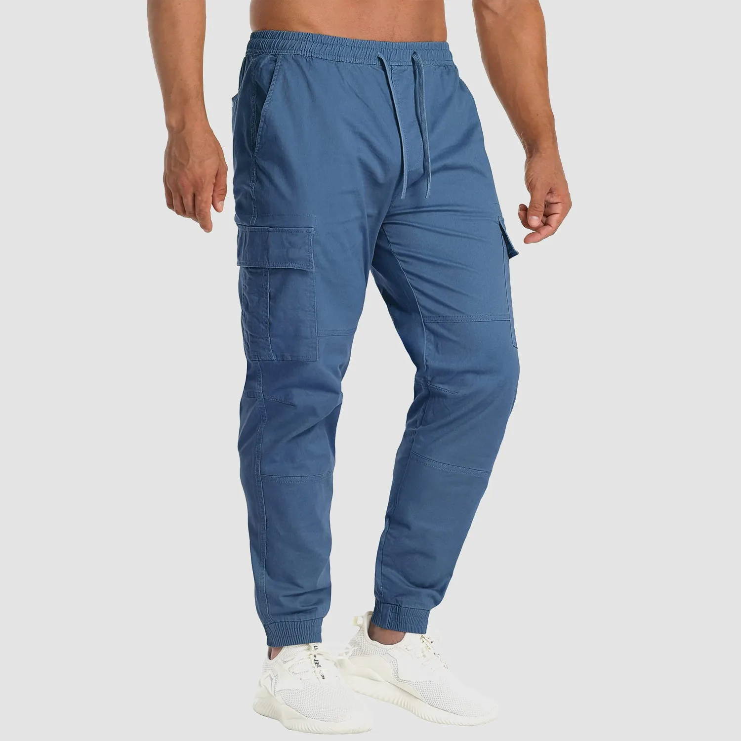 Men's Cargo Pants Elastic Waist Quick Dry Trousers