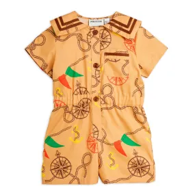 Nautical Woven Jumpsuit by Mini Rodini