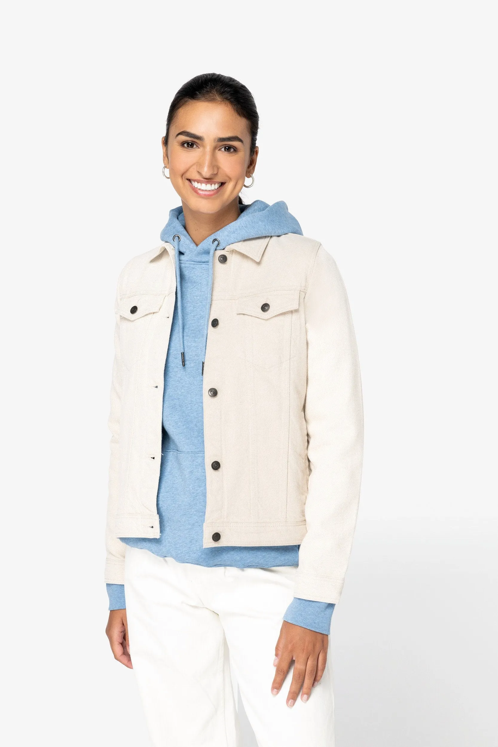 Organic Cotton & Hemp Jacket: Ladies