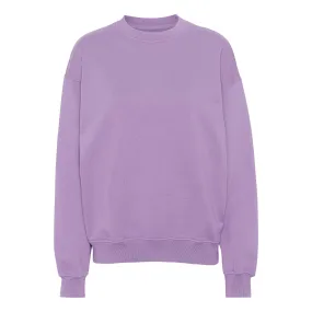 Organic Oversized Crew Pearly Purple