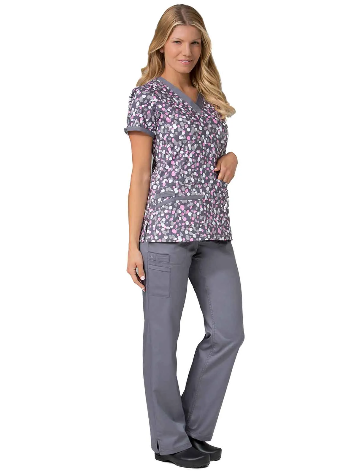 Prints - Women's V-Neck Print Top