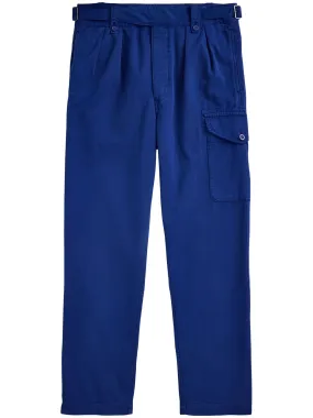 Relaxed Fit Pleated Cargo Pant