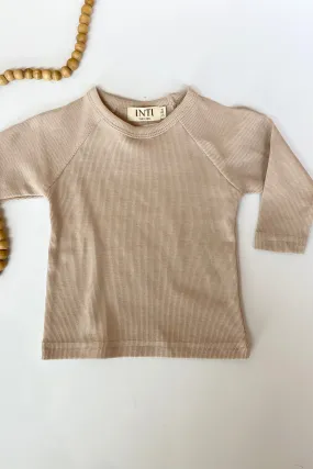 rib knit lounge top