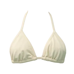 Ribbed Ivory Mia Top