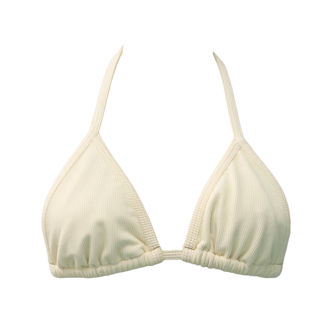 Ribbed Ivory Mia Top