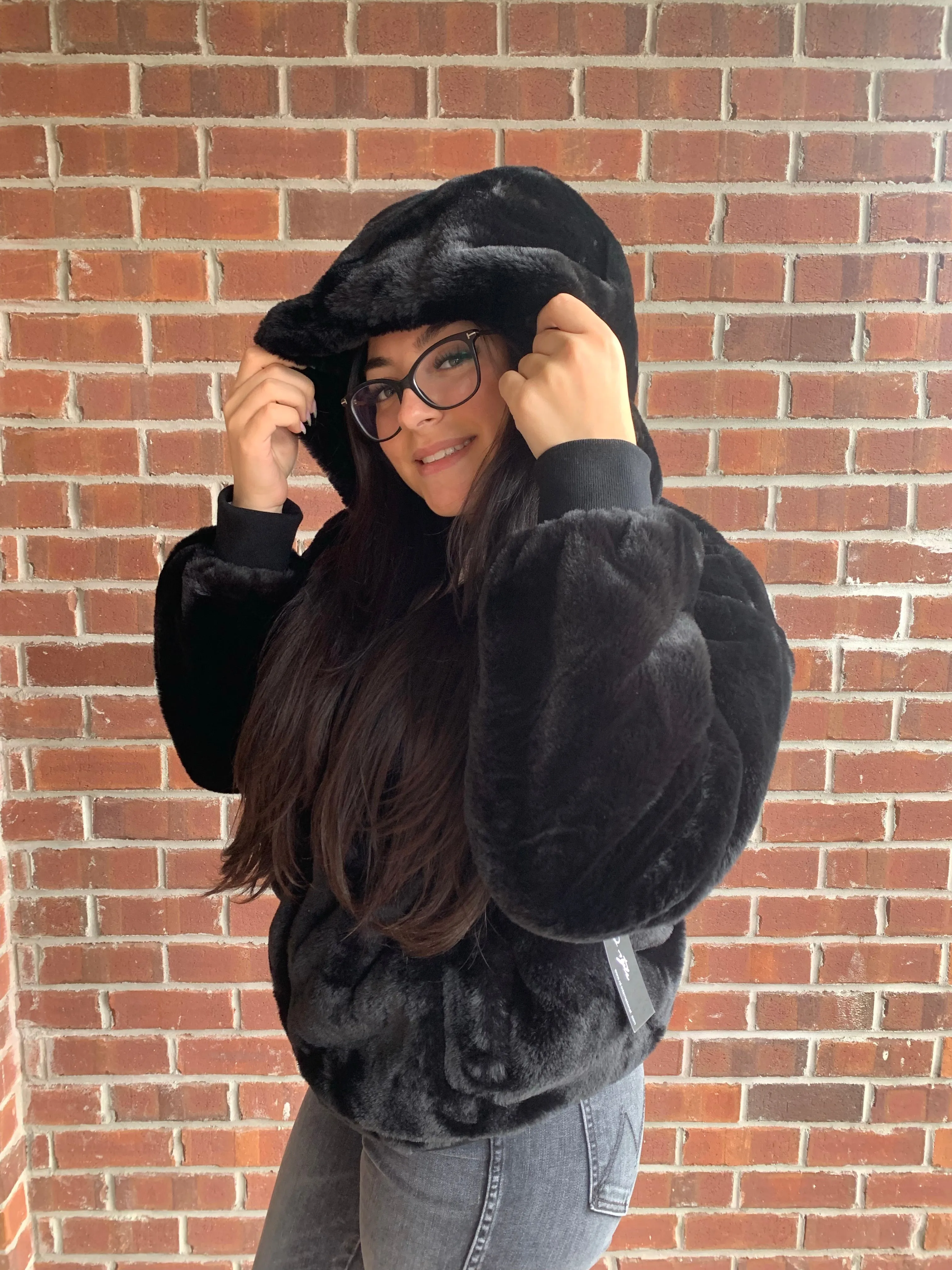 RORY FAUX FUR BOMBER