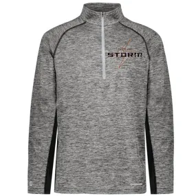 SOHO - Electrify Coolcore 1.2 Zip Pullover with SOHO Storm Lightning Bolt Logo - Black